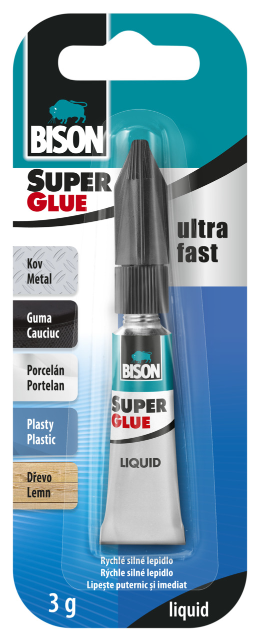 Суперклей Bison 3 г