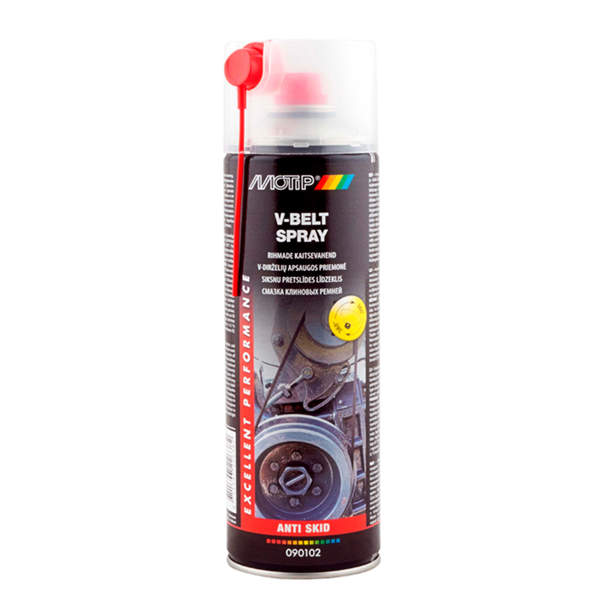 Мастило для клинових ременів Motip V-Belt Spray 500 мл