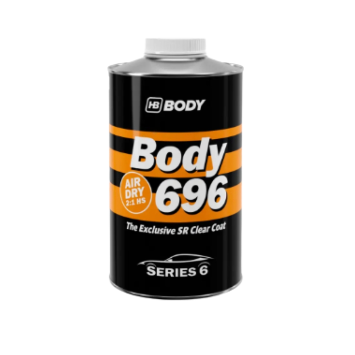 Body 696 Лак акриловий AIR DRY CLEAR HS SR 1 л