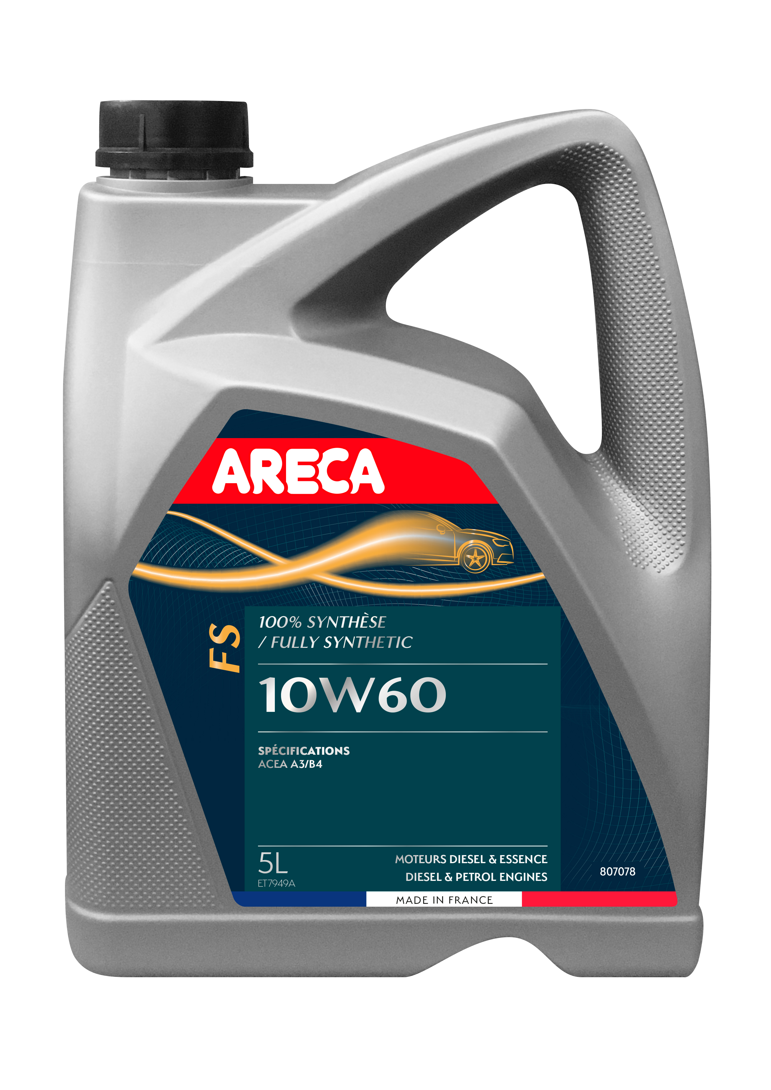 Олива моторна ARECA FS 10W-60 5 л Олива моторна ARECA FS 10W-60 5 л