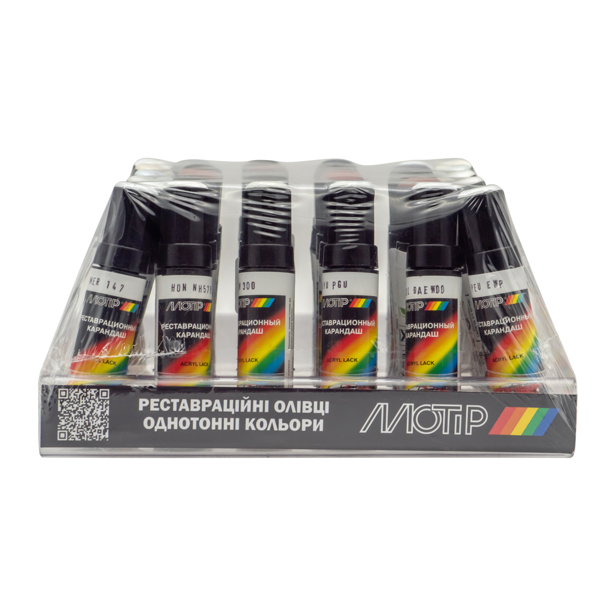 Набір Реставраційних олівців Акрил Motip 30 шт