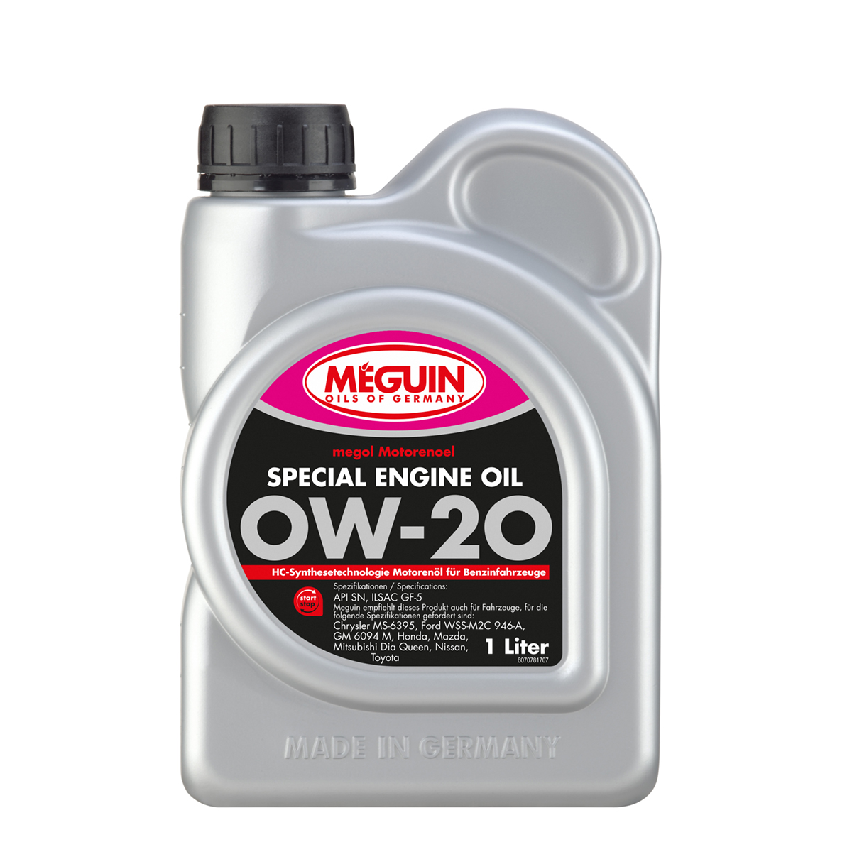Олива моторна Meguin SPECIAL ENGINE OIL SAE 0W-20 1 л