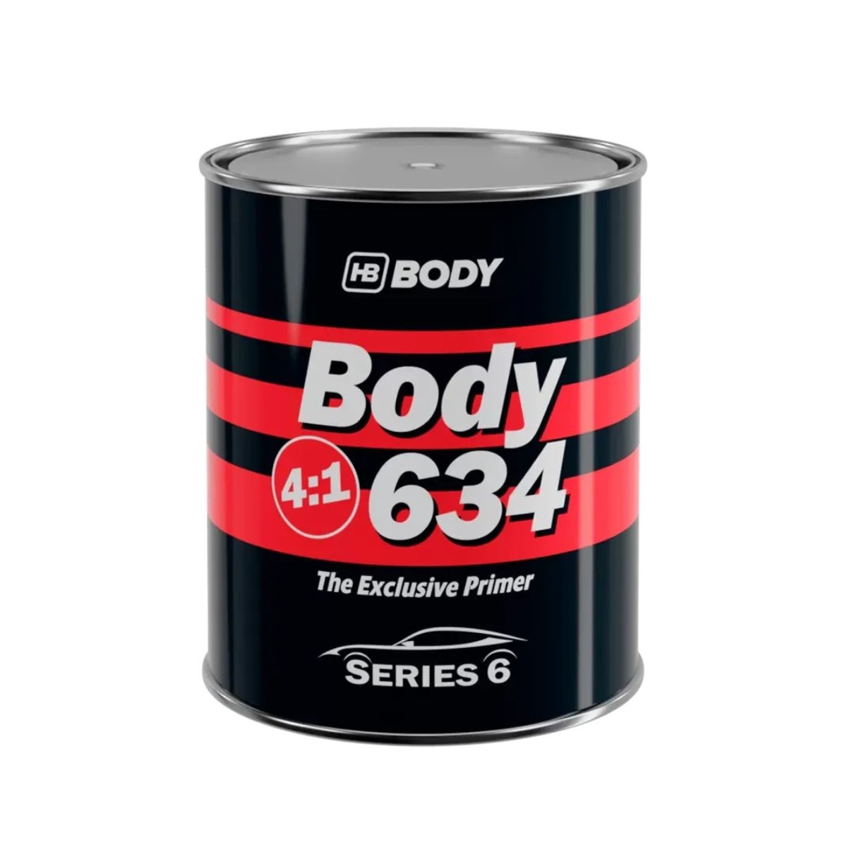 Body 634 Proline Грунт-наповнювач (O.E.M./E-COAT, пластик, всі види металів) сірий 800 мл