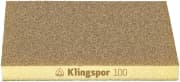 Губка шліфувальна SW 501 TR зерно 100 96x123x12,5 мм KLINGSPOR