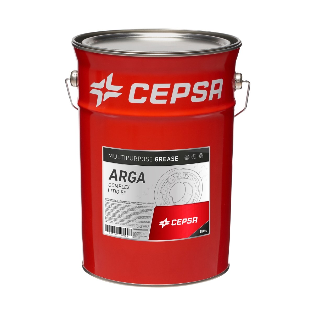 Мастило консистентне CEPSA ARGA COMPLEX LITIO 2 18 кг