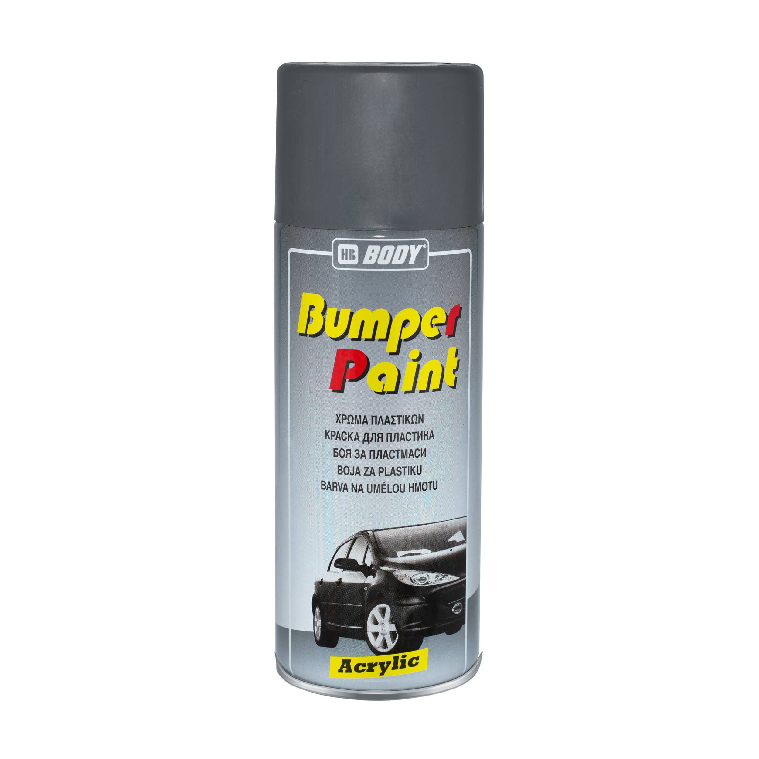 Body Spray фарба для бамперу сіра (02) 400мл