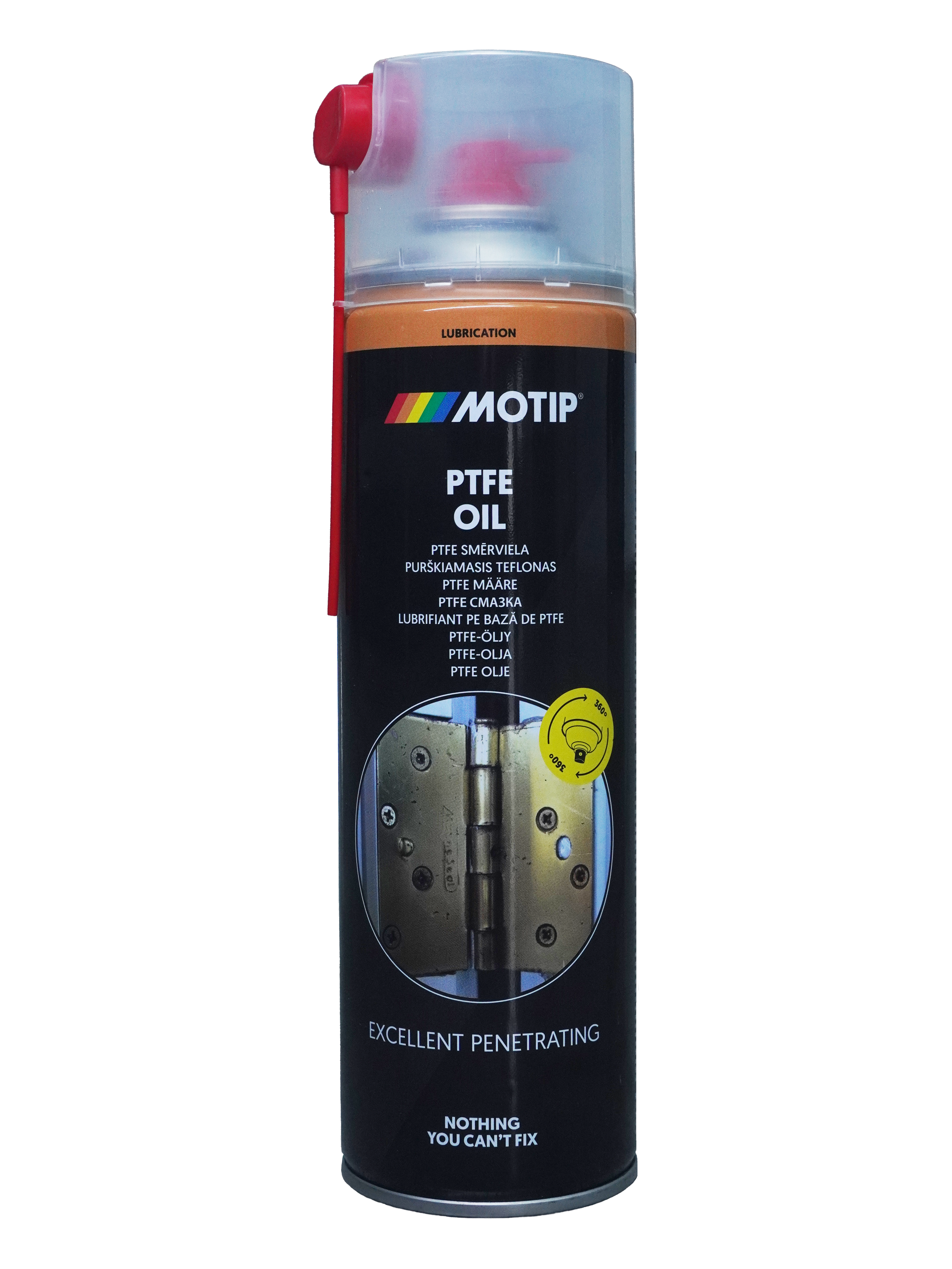 Мастило тефлонове Motip PTFE Spray 500 мл