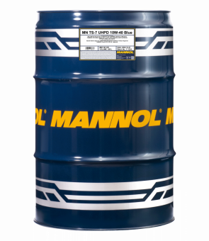 Олива моторна MANNOL TS-7 UHPD 10W-40 Blue 208 л