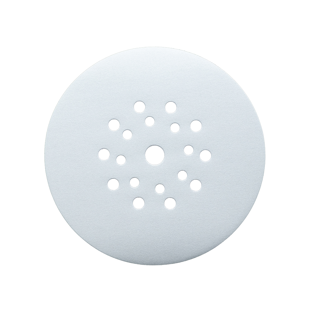 Диски абразивні на 19 отворів 225мм P 150 White Line (пачка - 50 шт) Indasa
