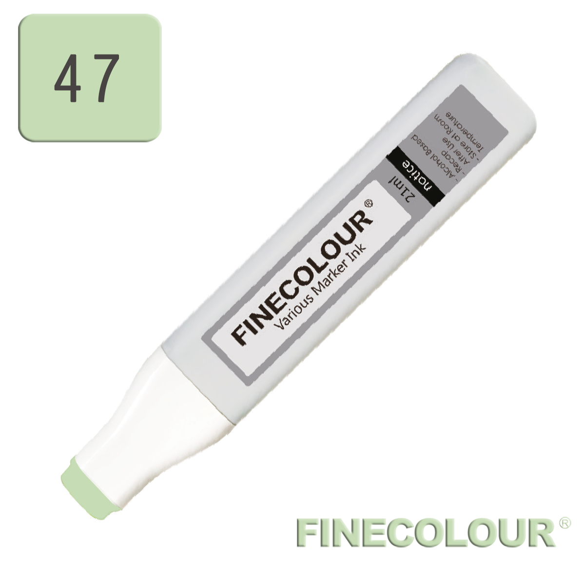 Заправка спиртова Finecolour Refill Ink 047 зелений кобальтовий G47