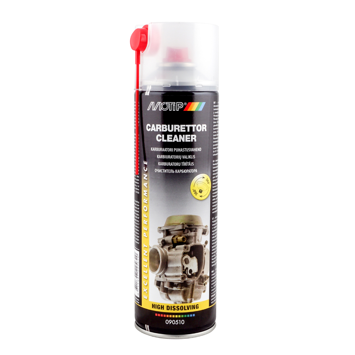 Очисник карбюратора Motip Carburettor Cleaner 500 мл