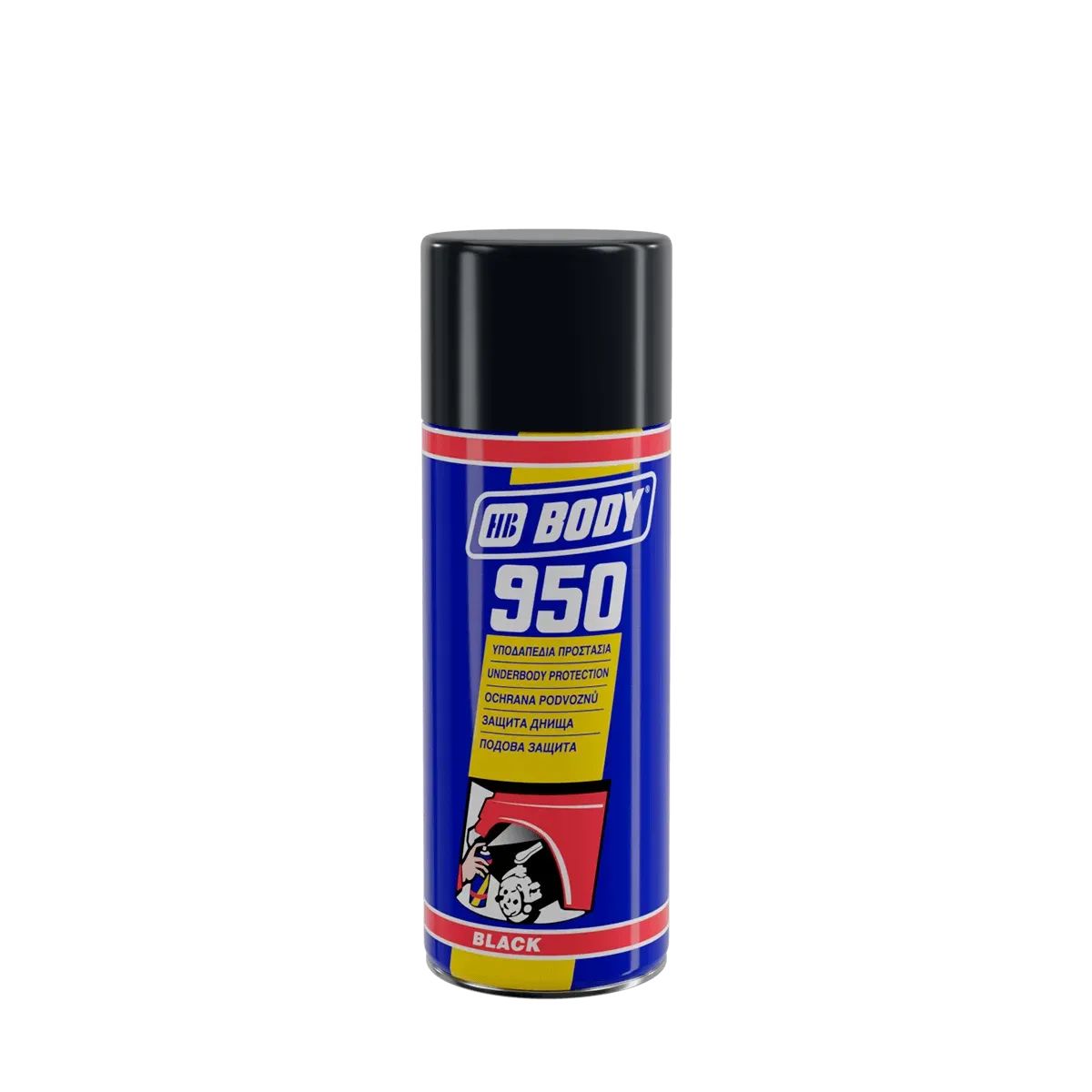 Body Spray 950 антигравій в аерозолі чорний 400мл
