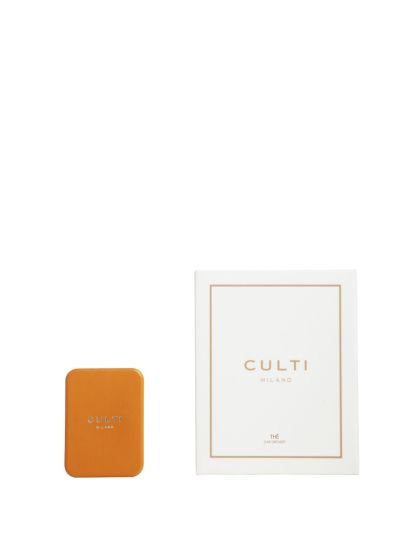 Ароматизатор CULTI Milano CAR DIFFUSER IN PELLE ORANGE C/ REFILL THE 73X53