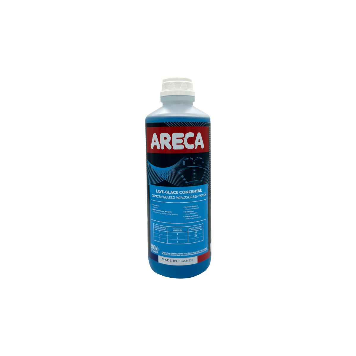 Омивач зимовий концентрат -20 °C  ARECA CONCENTRATED WINTER 0,5 л