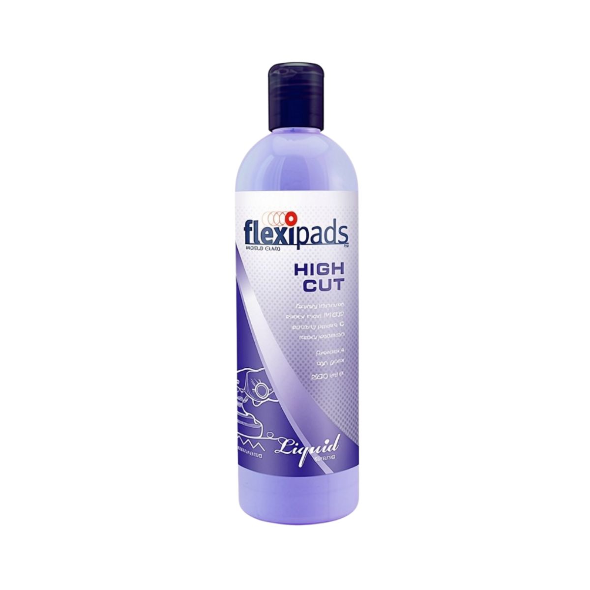 Паста високоабразивна Liquid Shine фіолетова FLEXIPADS 500 мл
