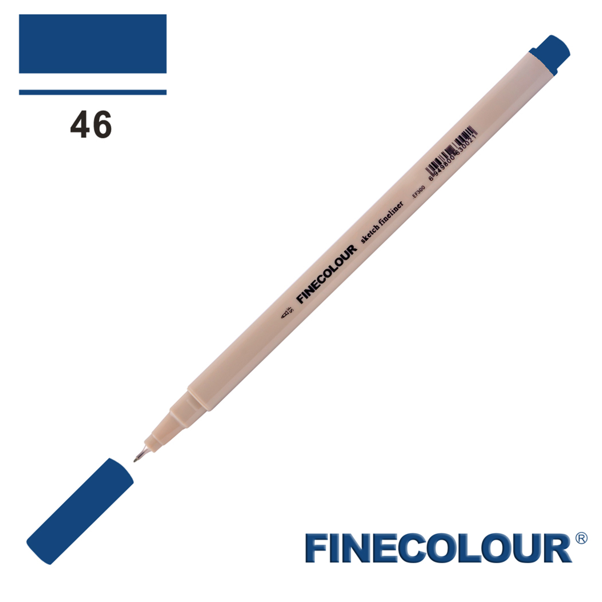 Лінер на водній основі Finecolour Liner 046 темно-синій