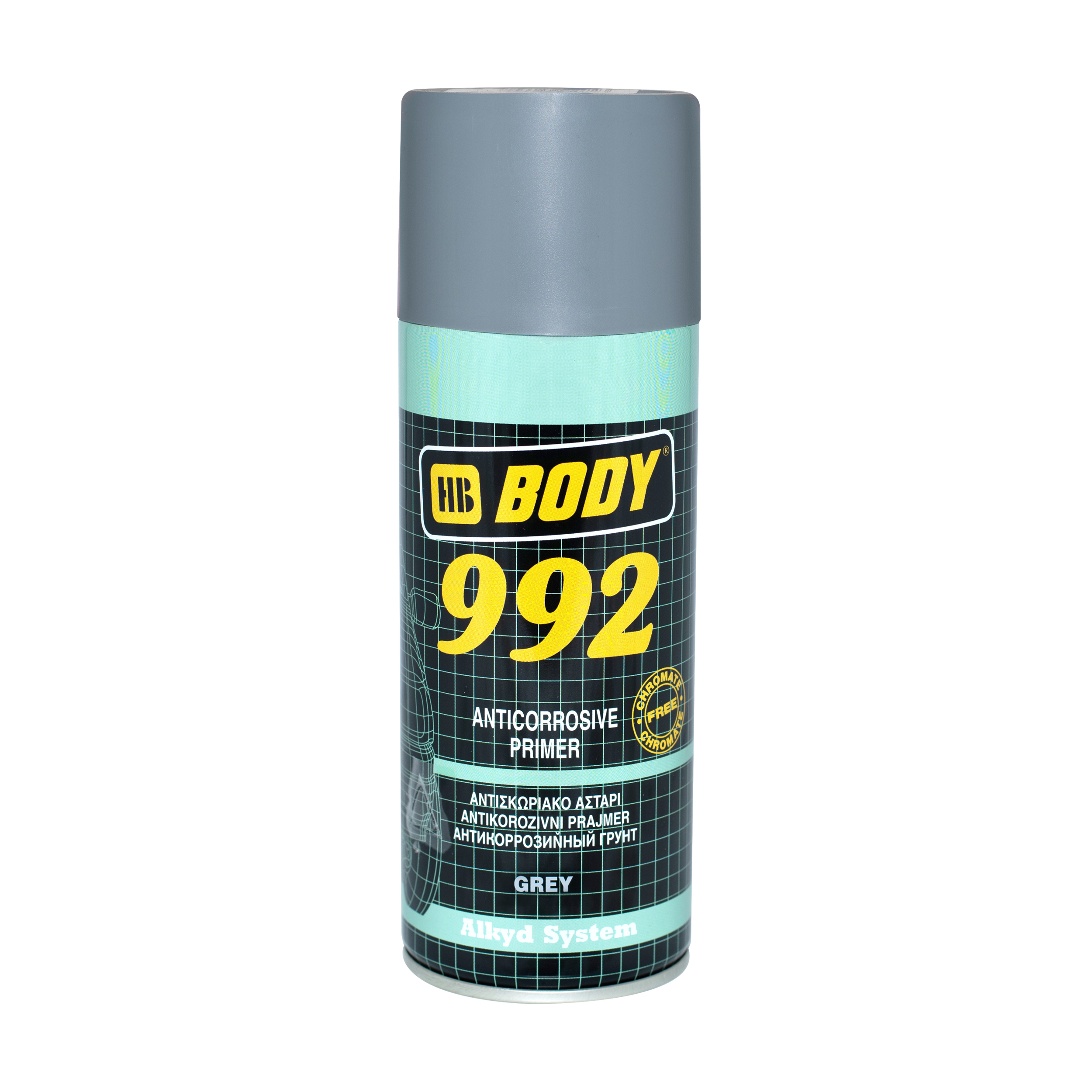 Body Spray 992 антикорозійний грунт чорний 400мл