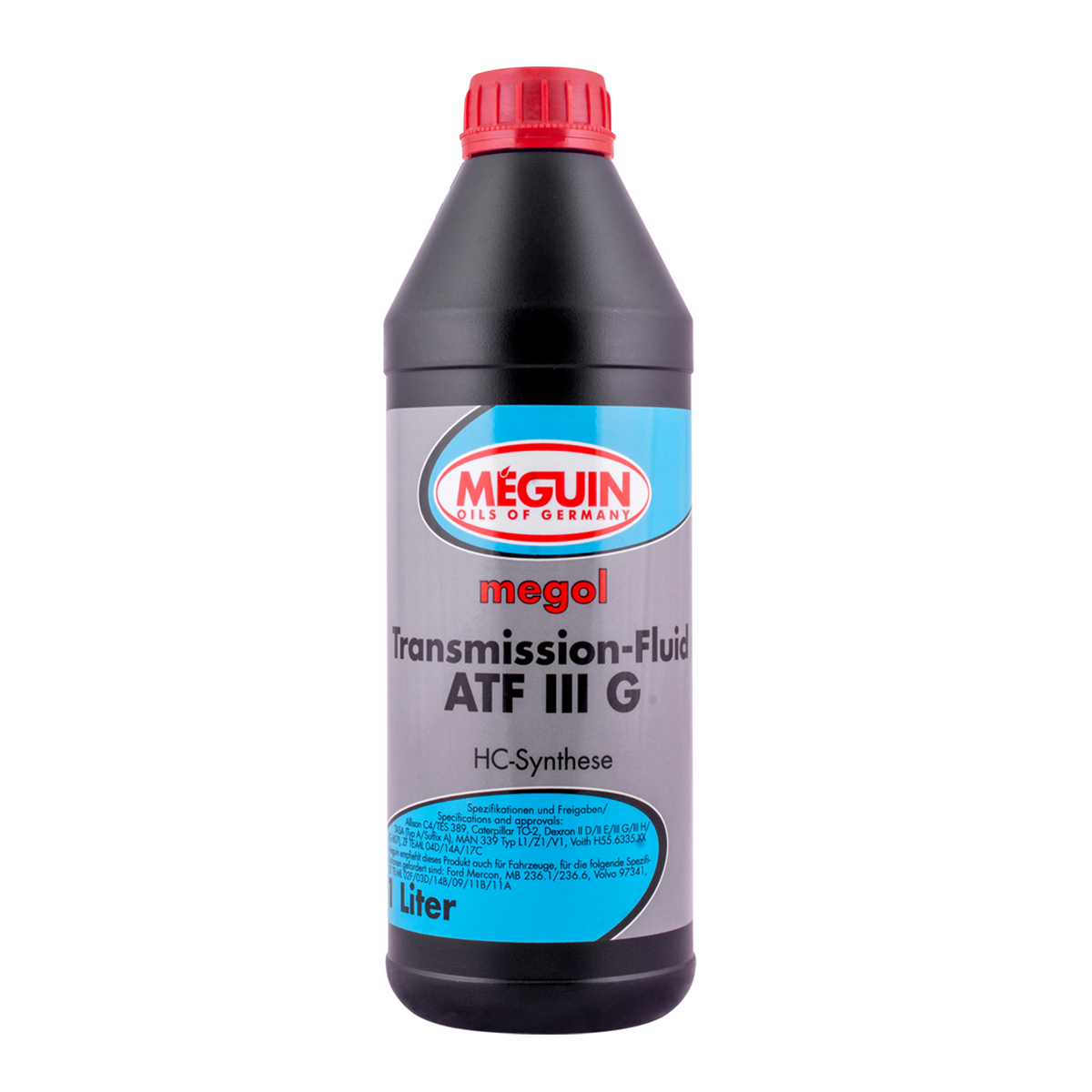 Олива трансмісійна Meguin TRANSMISSION FLUID ATF III G жовта 1 л