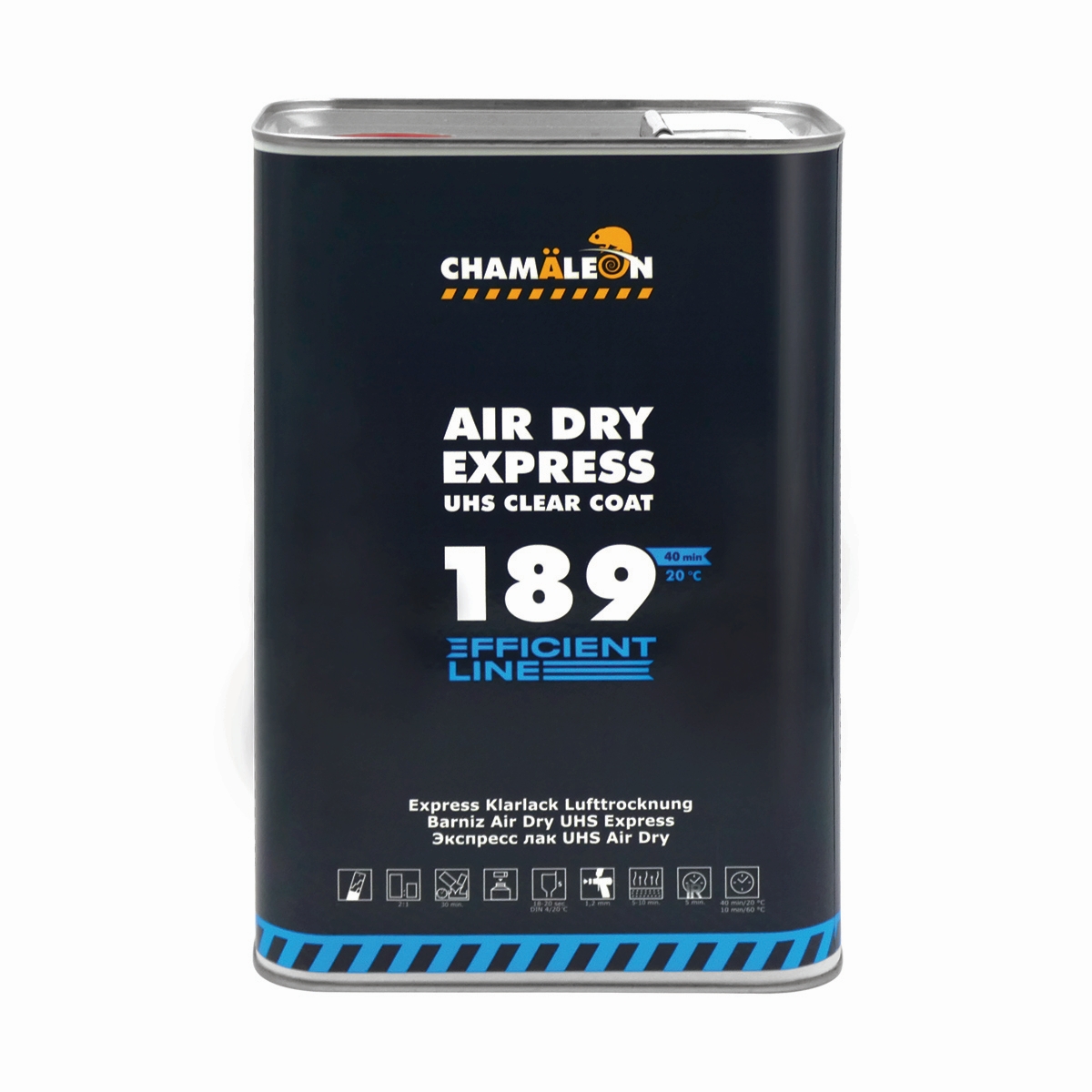 CHAMAELEON 189 Експрес-лак UHS Air Dry Express 2:1 (40хв при 20°С) 5л