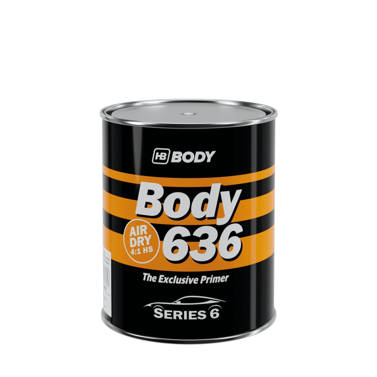 Body 636 4:1 AIR DRY (45-60 хв при 23°С) сірий 1 л