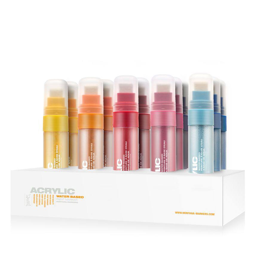 Дісплей для акрилових маркерів(15 шт. 15-50 мм)