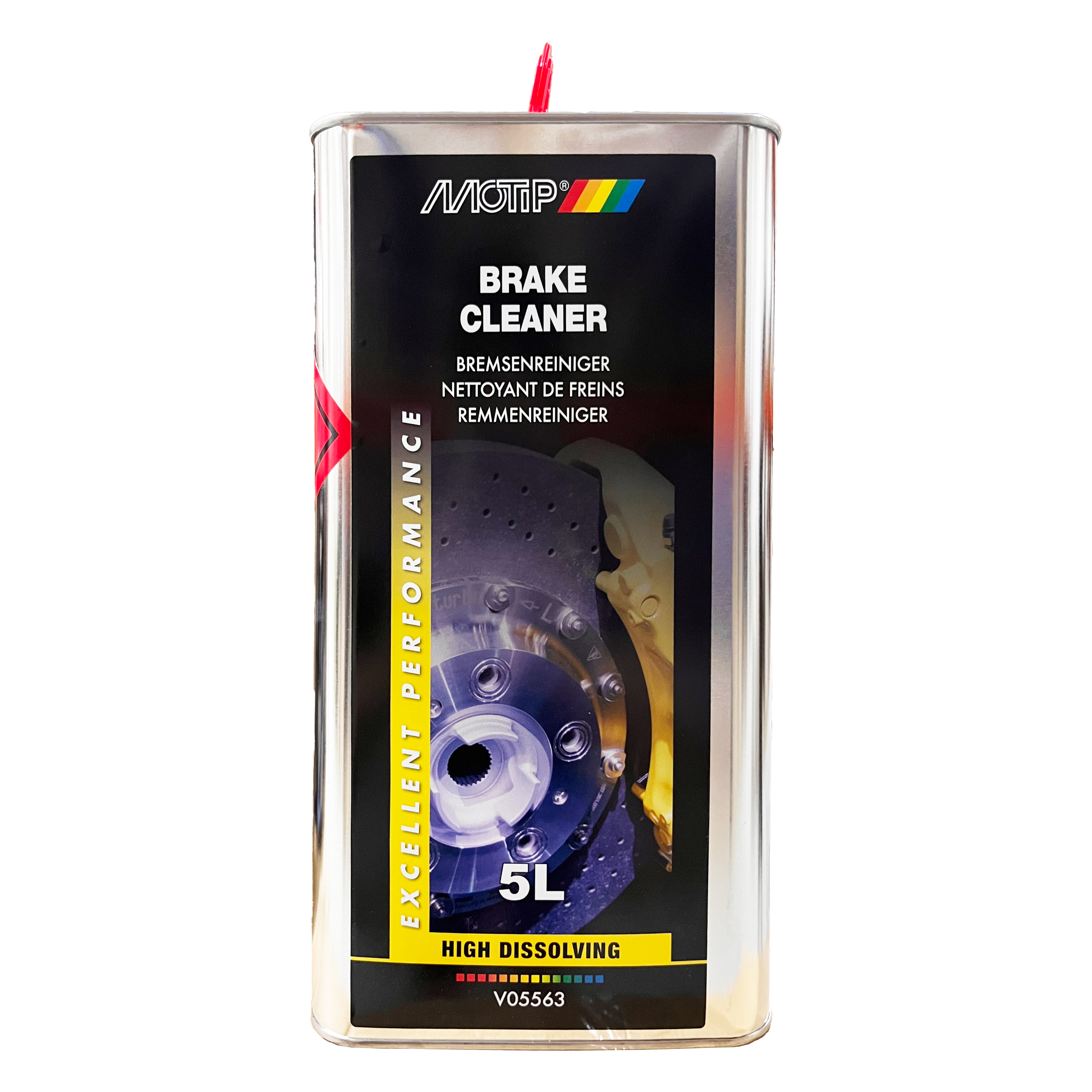 Очисник гальмівної системи Motip Brake cleaner каністра 5 л
