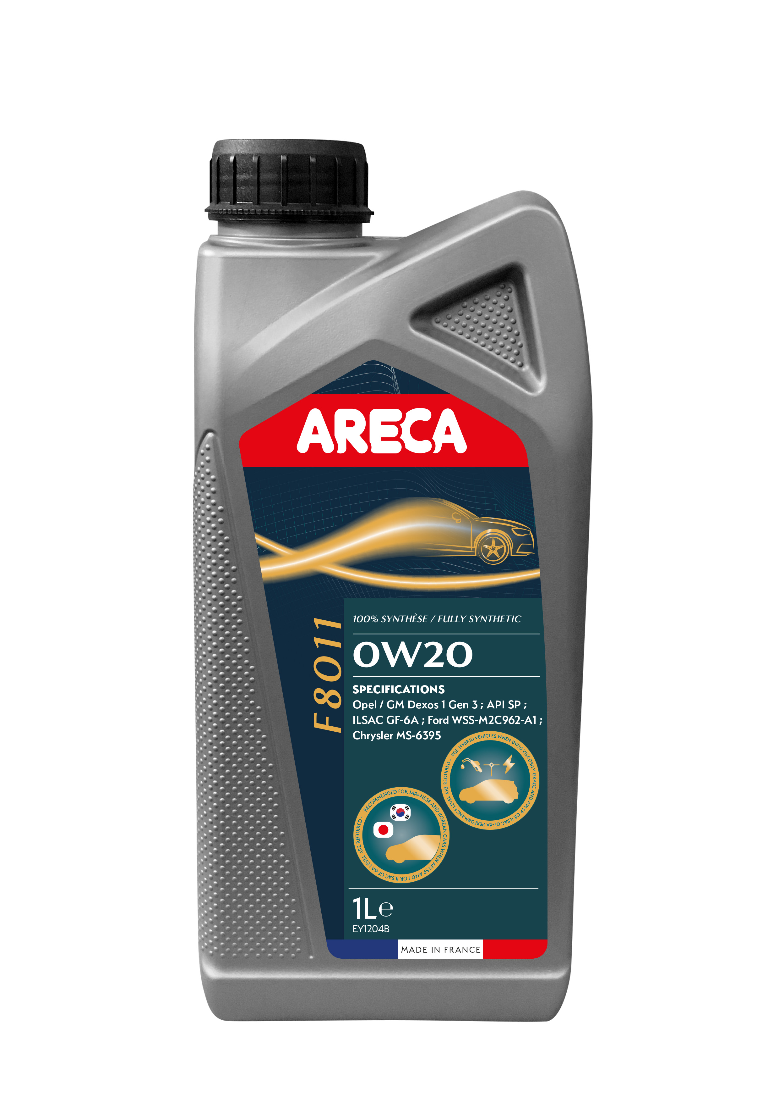 Олива моторна Areca F8011 0W-20 1 л Олива моторна Areca F8011 0W-20 1 л