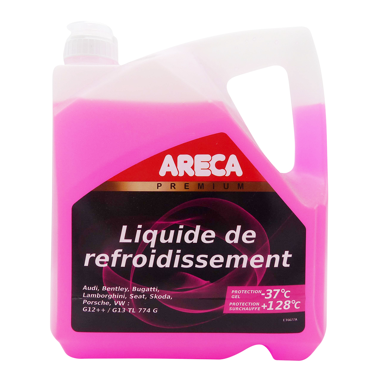Антифриз готовий -37°C ARECA PREMIUM LR OAT G13 рожевий 4 л