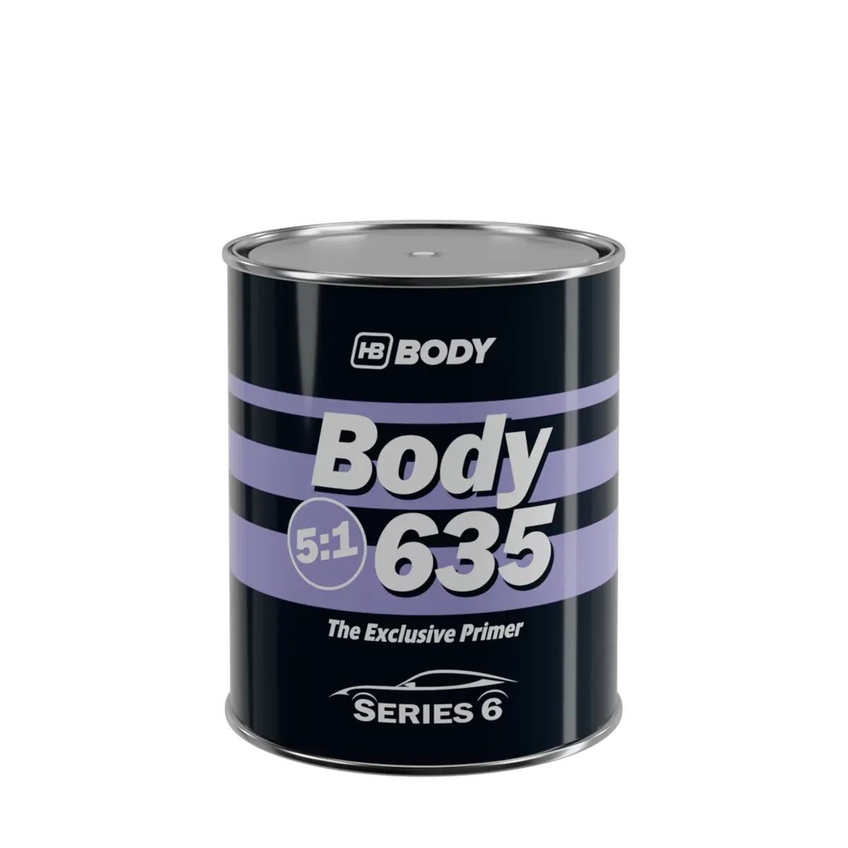 Body 635 5:1 HS Primer грунт-наповнювач 800мл чорний