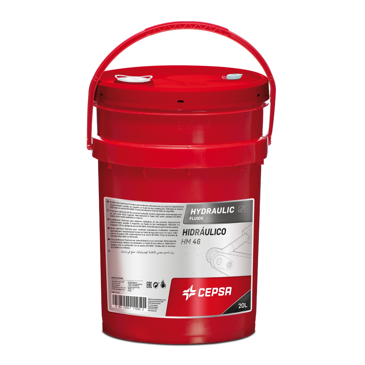 Олива гідравлічна CEPSA HIDRAULICO HM 46 20 л