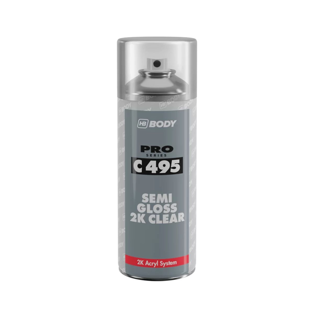 Body Spray С495 2К HS Clear Лак напівматовий аерозоль 400 мл