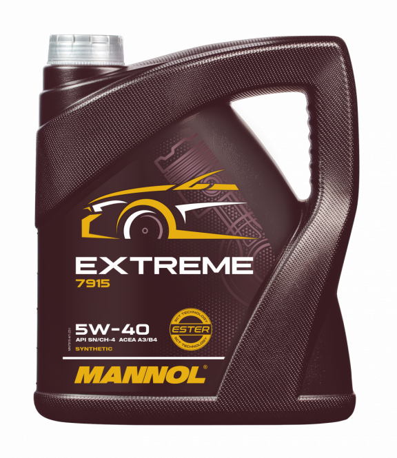 Олива моторна MANNOL Extreme 5W-40 4 л