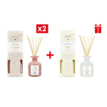 Набір 2+1 AROMA NATURALS БІЛИЙ МУСКУС І ТЕПЛА ВАНІЛЬ 2 шт + БАМБУКОВА ГАРМОНІЯ 1 шт