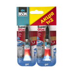 Суперклей гель Джамбо Bison 2 г 2 шт