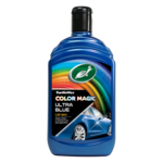 Поліроль для кузова з відновленням кольору Turtle Wax Color Magic Blue синя 500 мл