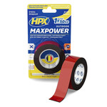 Стрічка двостороння HPX MAXPOWER 25 мм х 1,5 м чорна блістер