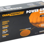 СHAMAELEON Рукавички нітрилові Power Grip XL жовті 50 шт