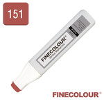 Заправка спиртова Finecolour Refill Ink 151 червонувато-коричневий RV151