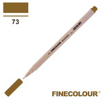 Лінер на водній основі Finecolour Liner 073 глибокий відтінок охри