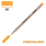 Лінер на водній основі Finecolour Liner 008 темно-жовтий