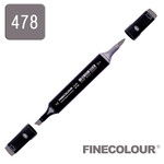 Маркер спиртовий Finecolour Brush 478 відтінковий сірий №7 SG478