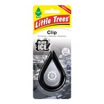 Clip Освіжувач повітря 'Чорний лід' Little Trees