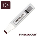 Заправка спиртова Finecolour Refill Ink 134 темно-фіолетовий E134