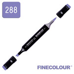 Маркер спиртовий Finecolour Brush 288 флуоресцентній фіолетовий FV288
