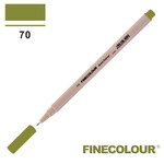 Лінер на водній основі Finecolour Liner 070 глибокий оливковий відтінок