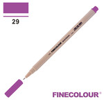 Лінер на водній основі Finecolour Liner 029 темний бузковий