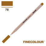 Лінер на водній основі Finecolour Liner 078 відтінок тіка