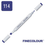 Маркер спиртовий Finecolour Junior 114 темно-синій B114