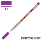 Лінер на водній основі Finecolour Liner 033 темний фіолетовий