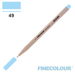 Лінер на водній основі Finecolour Liner 049 блакитний відтінок